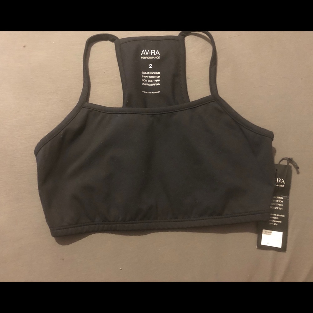 NWT Av-ra sports bra sz 2